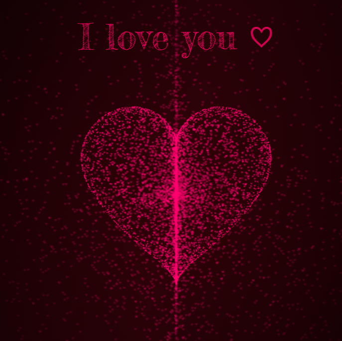 Personalizar Corazón de partículas v2