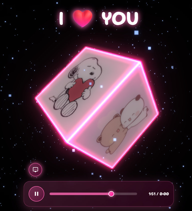 Personalizar Cubo de Amor