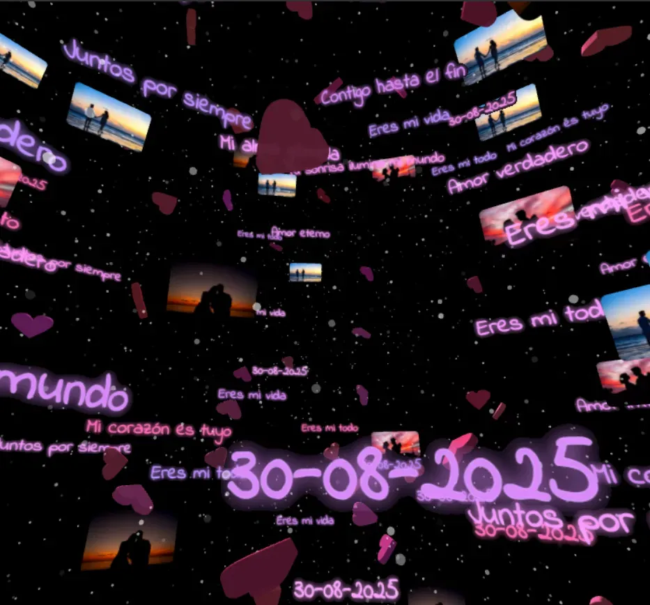 Vista previa del código 💞🌠Space Love🌠💞