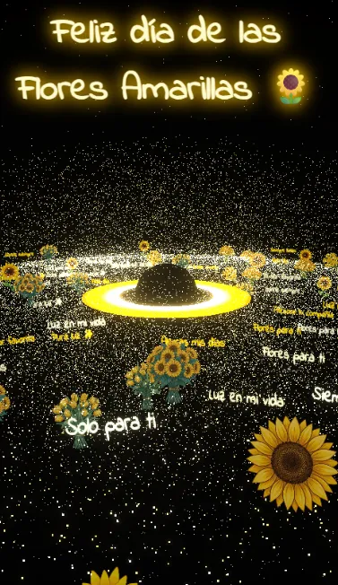 Vista previa del código 🌠🌻Galaxia de Flores Amarillas🌻🌠